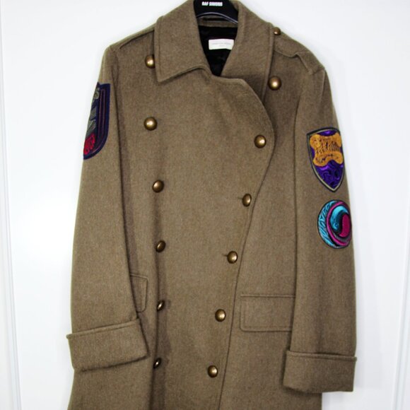 AW16 DRIES VAN NOTEN x WES WILSON ROVER MILITARY COAT M - Picture 2 of 16
